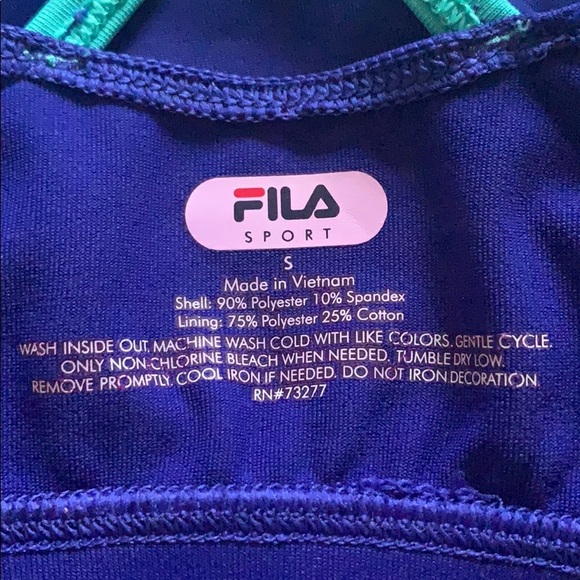 Fila Sport purple criss criss back sports bra Size Small - Picture 3 of 3